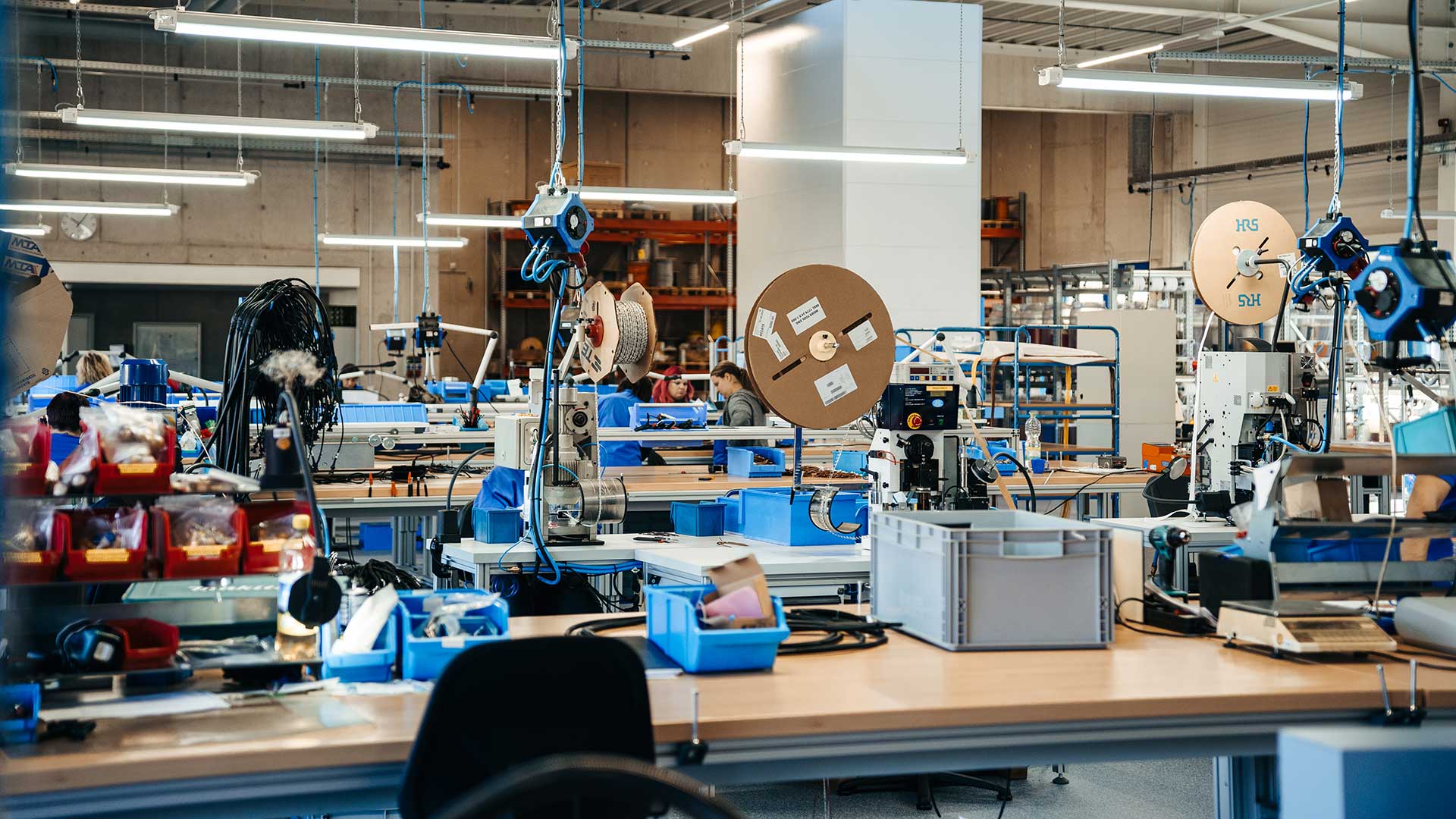 HEDI Kabelkonfektion Produktion