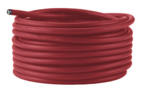 Kabelzuschnitt Neopren-Gummi-Leitung rot