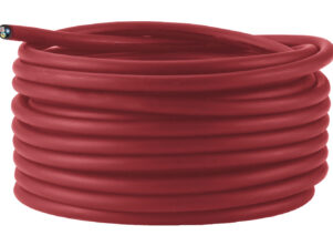Kabelzuschnitt Neopren-Gummi-Leitung rot